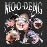 Funny Moodeng Baby Pygmy Hippo Cute Zoo For Family Trucker Hat