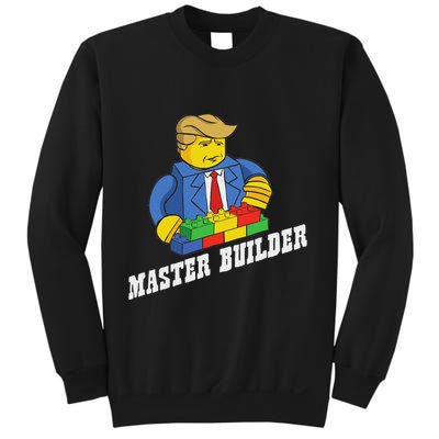 Funny Master Builder Building Blocks Gift Sweatshirt