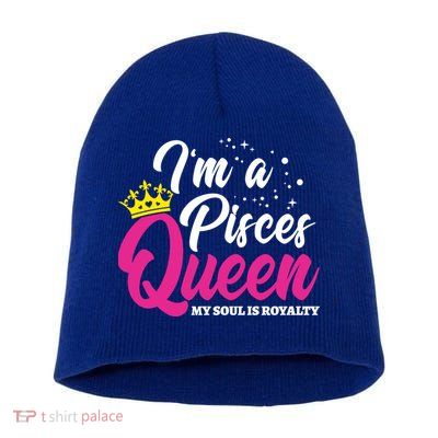February March Birthday Gift Astrology Zodiac Gift Pisces Queen Meaningful Gift Short Acrylic Beanie