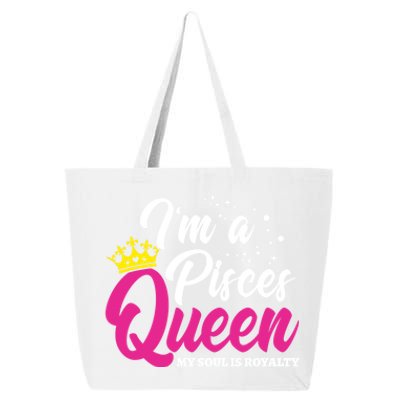 February March Birthday Gift Astrology Zodiac Gift Pisces Queen Meaningful Gift 25L Jumbo Tote