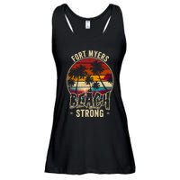 Fort Myers Beach Strong Community Strength Prayer Support Ladies Essential Flowy Tank