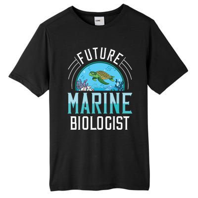 Future Marine Biologist Biology Ocean Life Tall Fusion ChromaSoft Performance T-Shirt