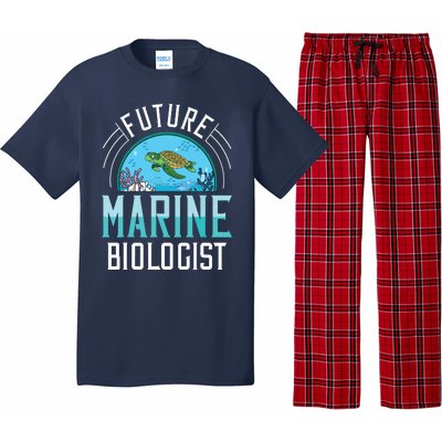 Future Marine Biologist Biology Ocean Life Pajama Set