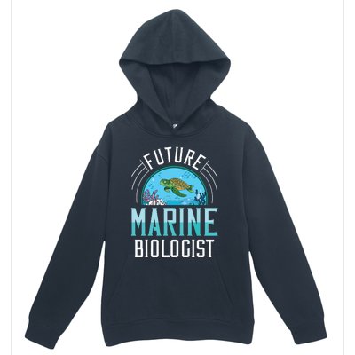 Future Marine Biologist Biology Ocean Life Urban Pullover Hoodie