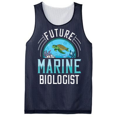 Future Marine Biologist Biology Ocean Life Mesh Reversible Basketball Jersey Tank