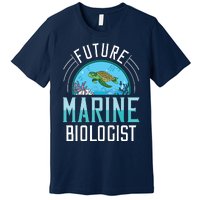 Future Marine Biologist Biology Ocean Life Premium T-Shirt