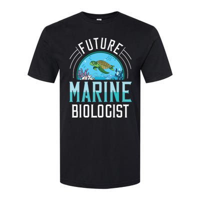 Future Marine Biologist Biology Ocean Life Softstyle CVC T-Shirt