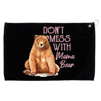 Funny Mama Bear Don't Mess with Mama Bear Mothers Day Grommeted Golf Towel