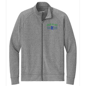 Funny Meme Bring Ya Ass Humor Stretch Full-Zip Cadet Jacket