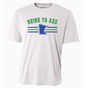 Funny Meme Bring Ya Ass Humor Cooling Performance Crew T-Shirt