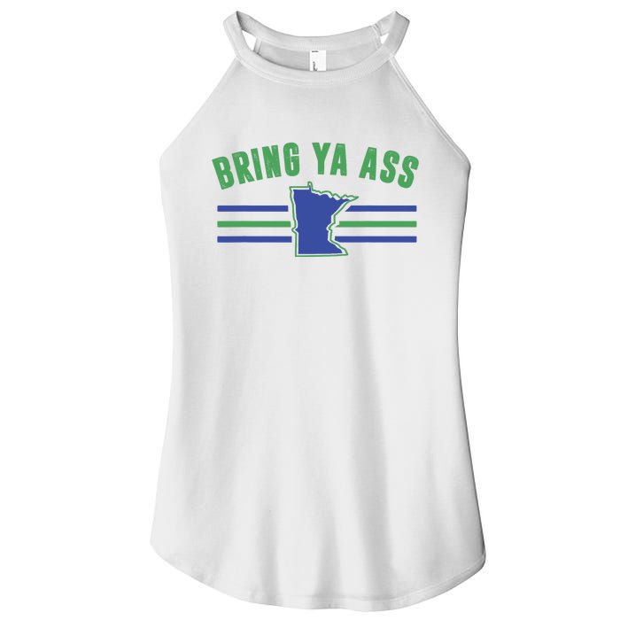 Funny Meme Bring Ya Ass Humor Women’s Perfect Tri Rocker Tank