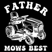 Father Mows Best Lawn Care Dad Mowing Gardener Fathers Day Backpack