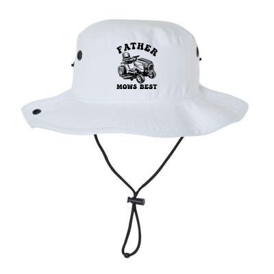 Father Mows Best Lawn Care Dad Mowing Gardener Fathers Day Legacy Cool Fit Booney Bucket Hat