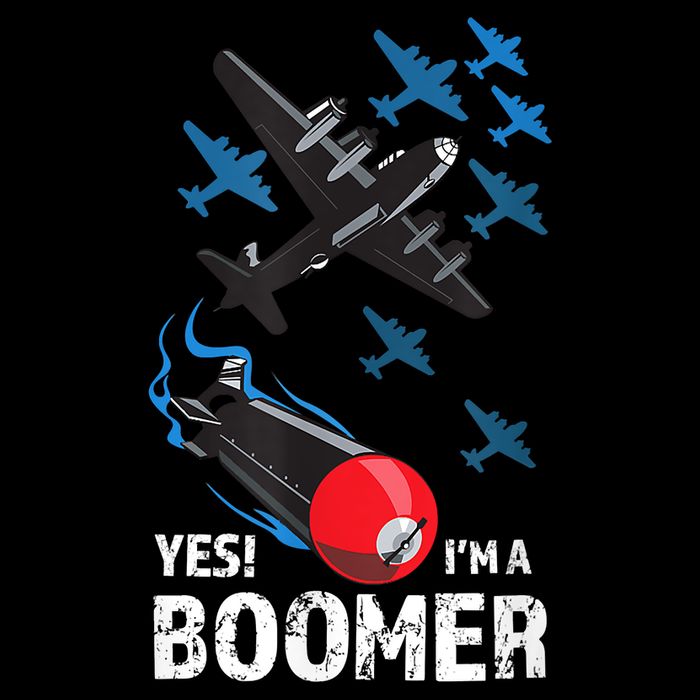 Funny Military Bomber Design For Boomers Impact Tech Backpack