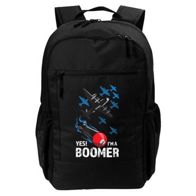 Funny Military Bomber Design For Boomers Backpack
