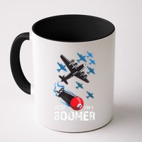 Funny Military Bomber Design For Boomers Mug