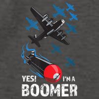 Funny Military Bomber Design For Boomers Vector Backpack