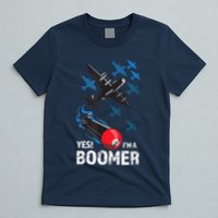 Funny Military Bomber Design For Boomers T-Shirt