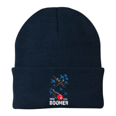 Funny Military Bomber Design For Boomers Beanie