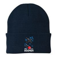 Funny Military Bomber Design For Boomers Beanie