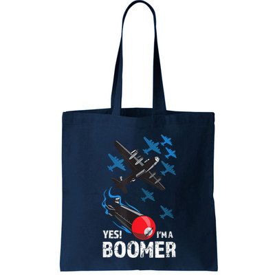 Funny Military Bomber Design For Boomers Bag