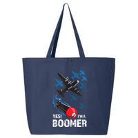 Funny Military Bomber Design For Boomers 25L Jumbo Tote