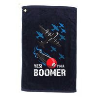 Funny Military Bomber Design For Boomers Golf Towel