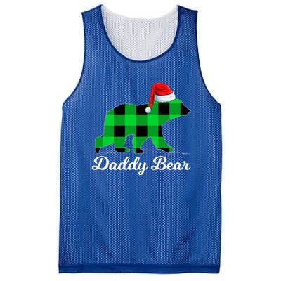 Family Matching Buffalo Plaid Daddy Bear Christmas Pajama Gift Mesh Reversible Basketball Jersey Tank