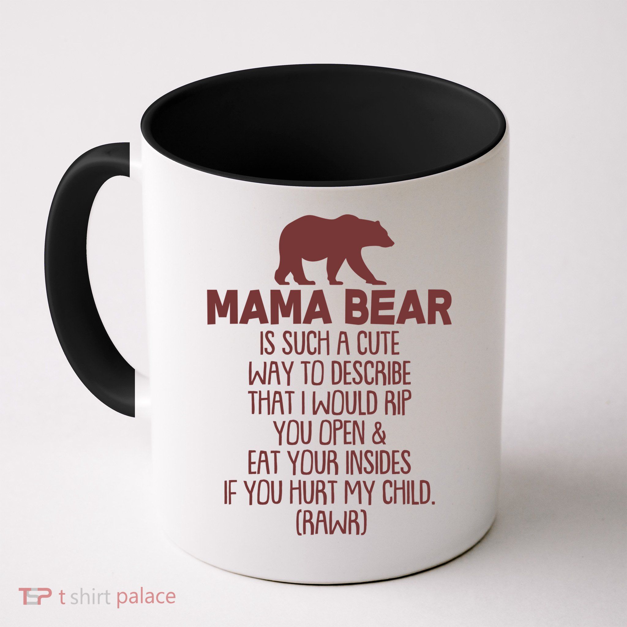 Funny Mama Bear Rawr Mug