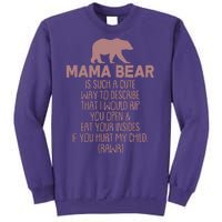 Funny Mama Bear Rawr Sweatshirt