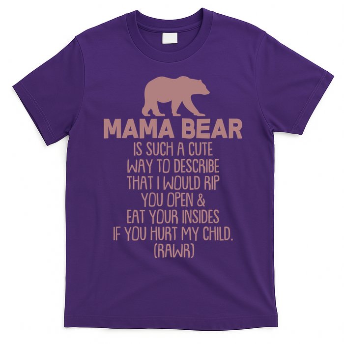 Funny Mama Bear Rawr T-Shirt