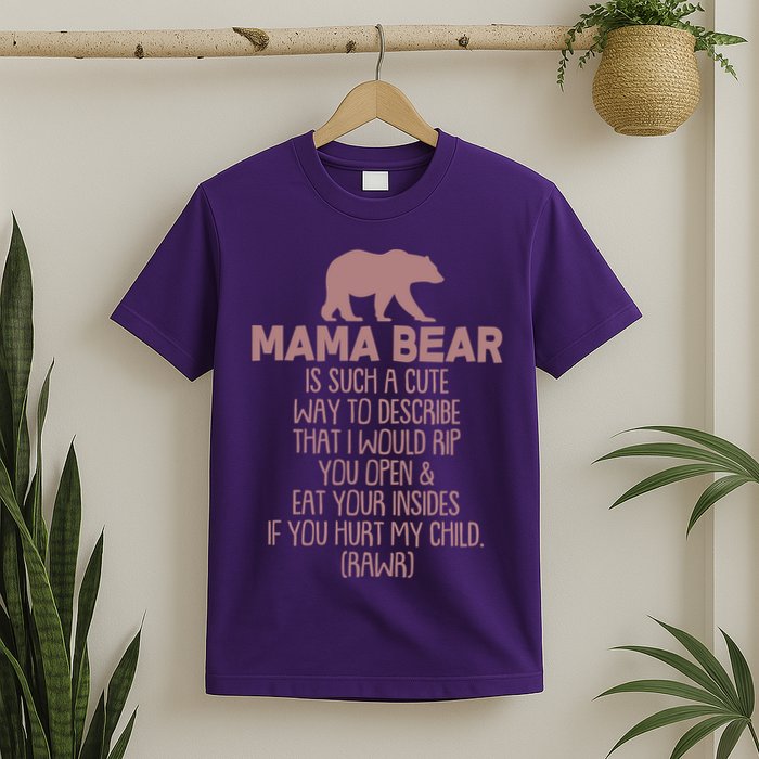 Funny Mama Bear Rawr T-Shirt