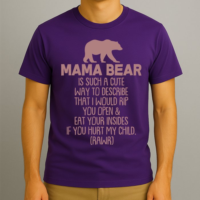 Funny Mama Bear Rawr T-Shirt