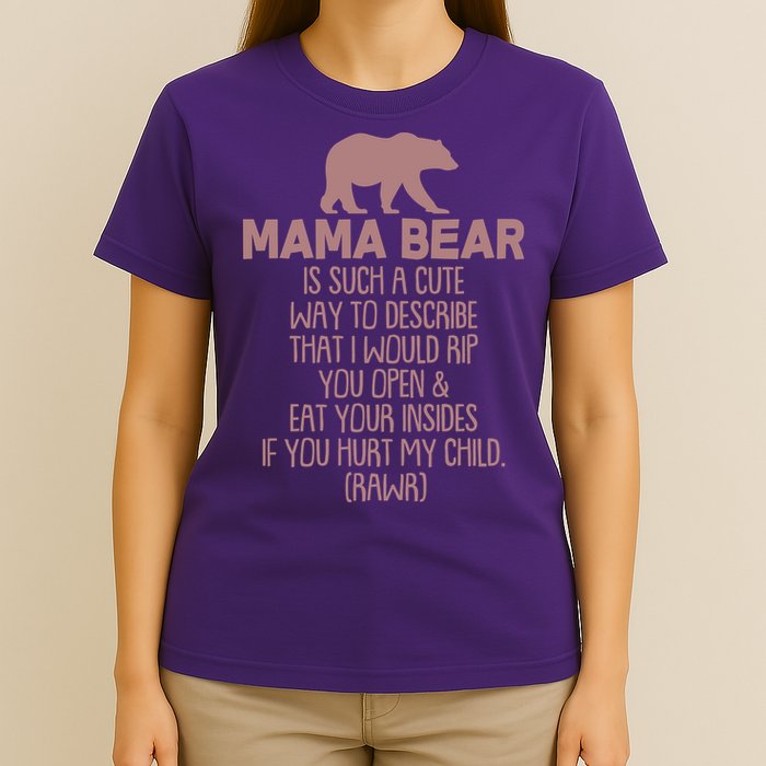 Funny Mama Bear Rawr T-Shirt