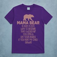 Funny Mama Bear Rawr T-Shirt