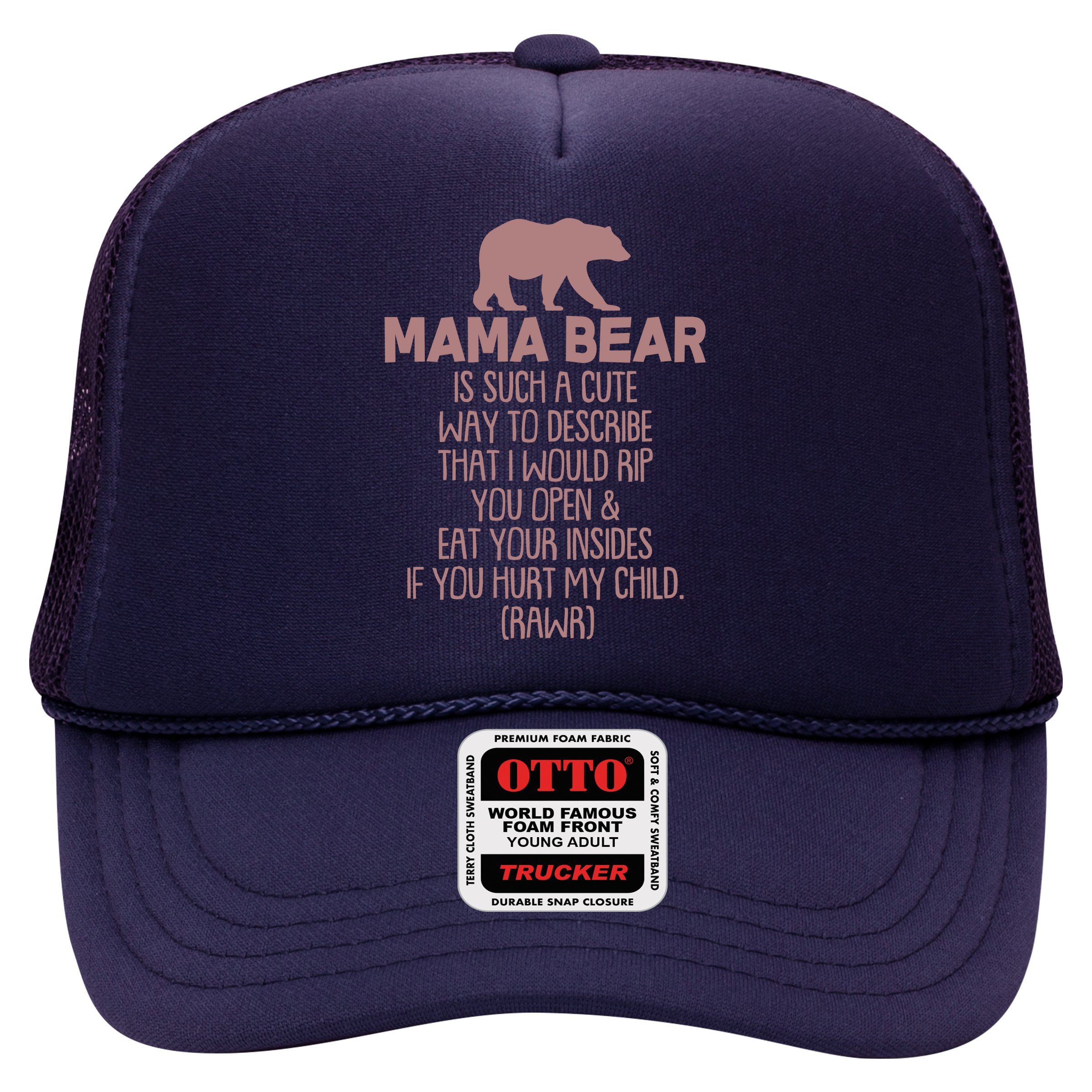 Funny Mama Bear Rawr Hat