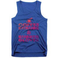 Funny Medical : Coffee Scrubs And Rubber Gloves Gift Tank Top