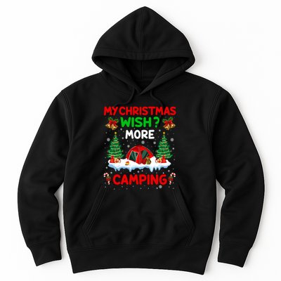 Funny My Christmas Wish More Camping RV Christmas Gift Hoodie