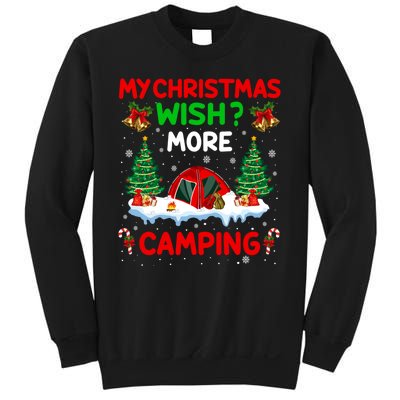 Funny My Christmas Wish More Camping RV Christmas Gift Sweatshirt