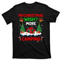 Funny My Christmas Wish More Camping RV Christmas Gift T-Shirt