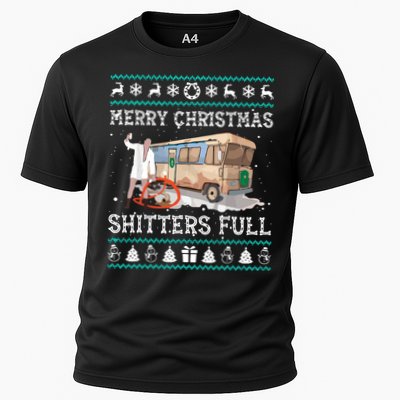 Funny Merry Christmas Shitters Full Sweater Ugly Cooling Performance Crew T-Shirt