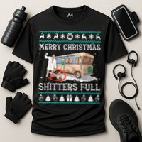 Funny Merry Christmas Shitters Full Sweater Ugly Performance Shirt