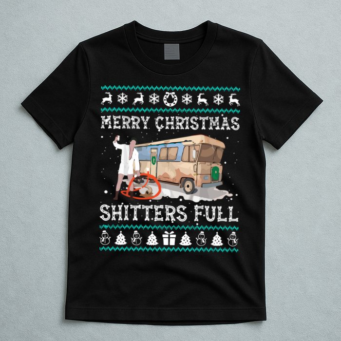 Funny Merry Christmas Shitters Full Sweater Ugly T-Shirt