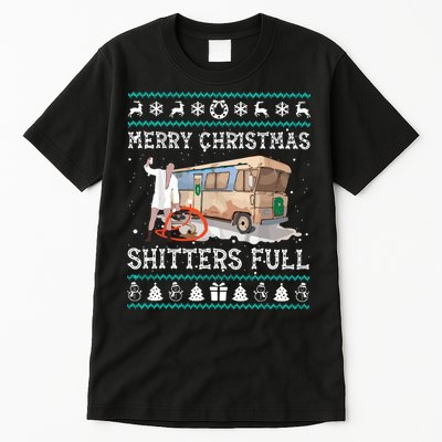 Funny Merry Christmas Shitters Full Sweater Ugly Tall T-Shirt