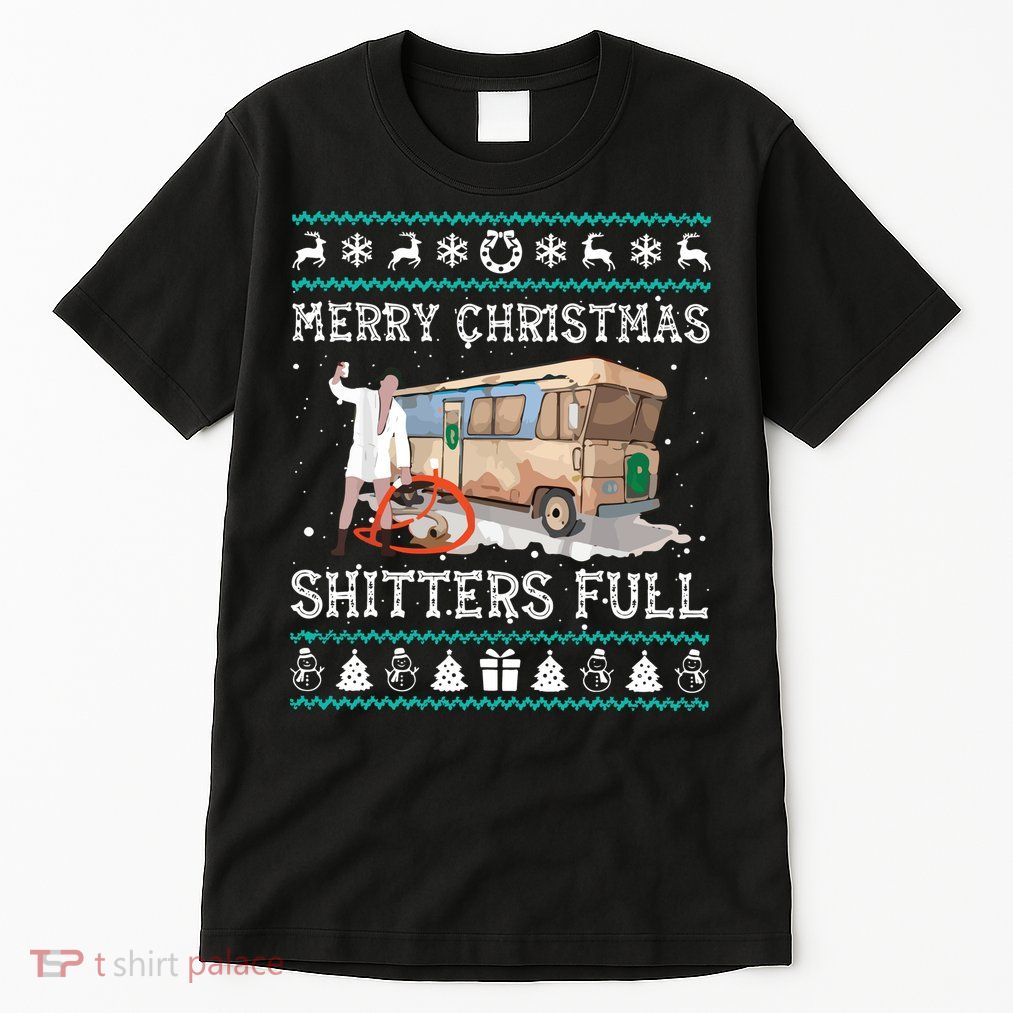 Funny Merry Christmas Shitters Full Sweater Ugly Tall T-Shirt