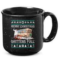 Funny Merry Christmas Shitters Full Sweater Ugly 15oz Campfire Ceramic Mug