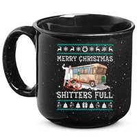 Funny Merry Christmas Shitters Full Sweater Ugly 15oz Campfire Ceramic Mug