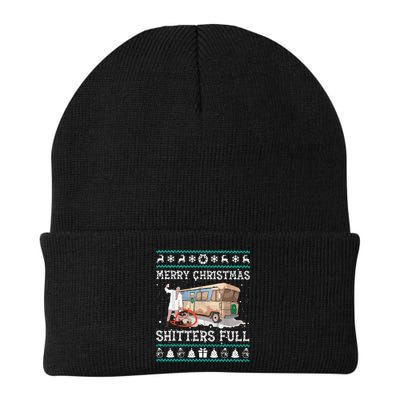 Funny Merry Christmas Shitters Full Sweater Ugly Beanie