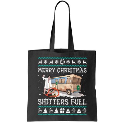 Funny Merry Christmas Shitters Full Sweater Ugly Bag