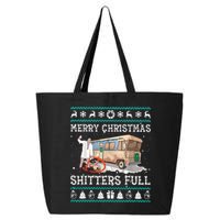Funny Merry Christmas Shitters Full Sweater Ugly 25L Jumbo Tote
